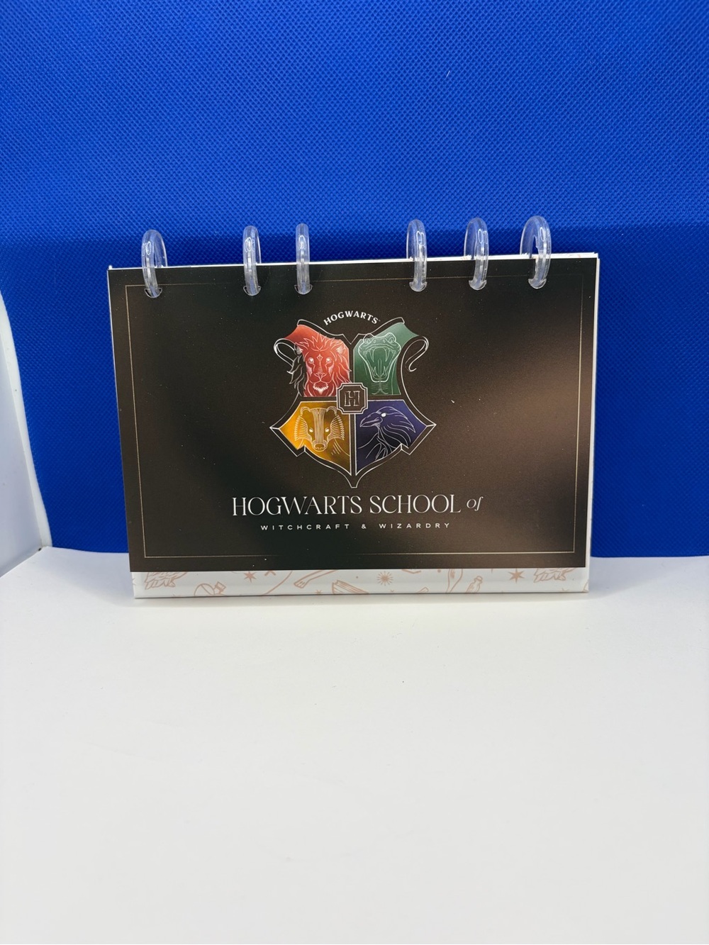 The Happy Planner Harry Potter Hogwarts Perpetual Flip Desk Calendar